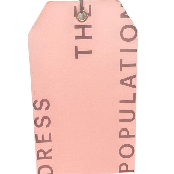 DRESS THE POPULATION High-Slit Evening Gown in Tranquil Blue New With Tags Size - Picture 6 of 8